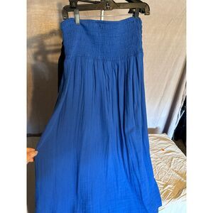 BUNDLE of 2 Old Navy Cotton Gauze Elastic Gathered Waist Skirts